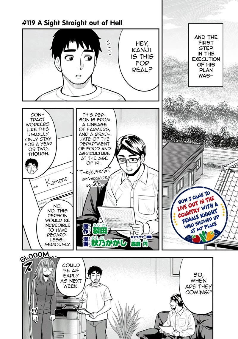 Regarding That We Decided to Live in the Countryside With The Female Knight Who Came to Us chapter 119 page 2