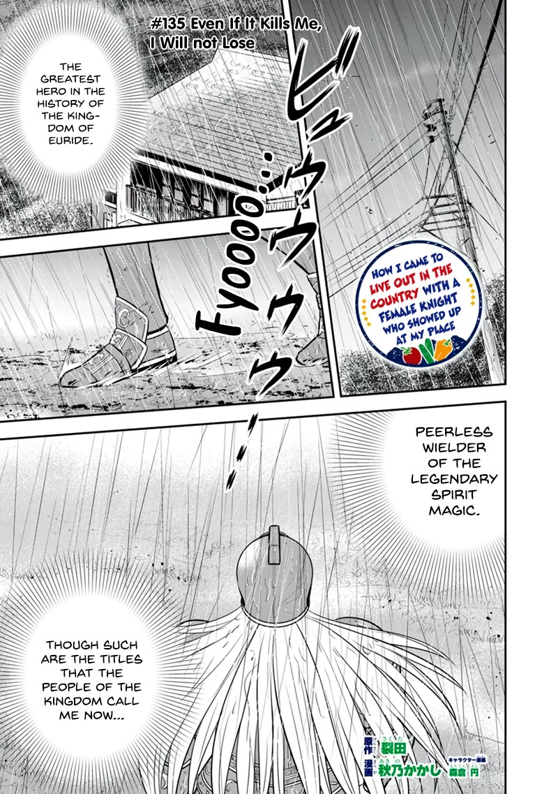 Regarding That We Decided to Live in the Countryside With The Female Knight Who Came to Us chapter 135 page 1