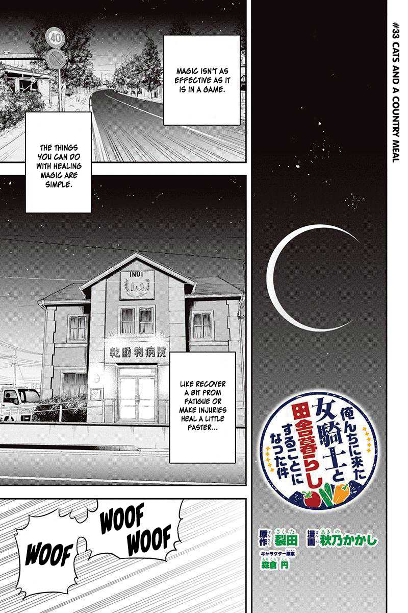 Regarding That We Decided to Live in the Countryside With The Female Knight Who Came to Us chapter 33 page 1