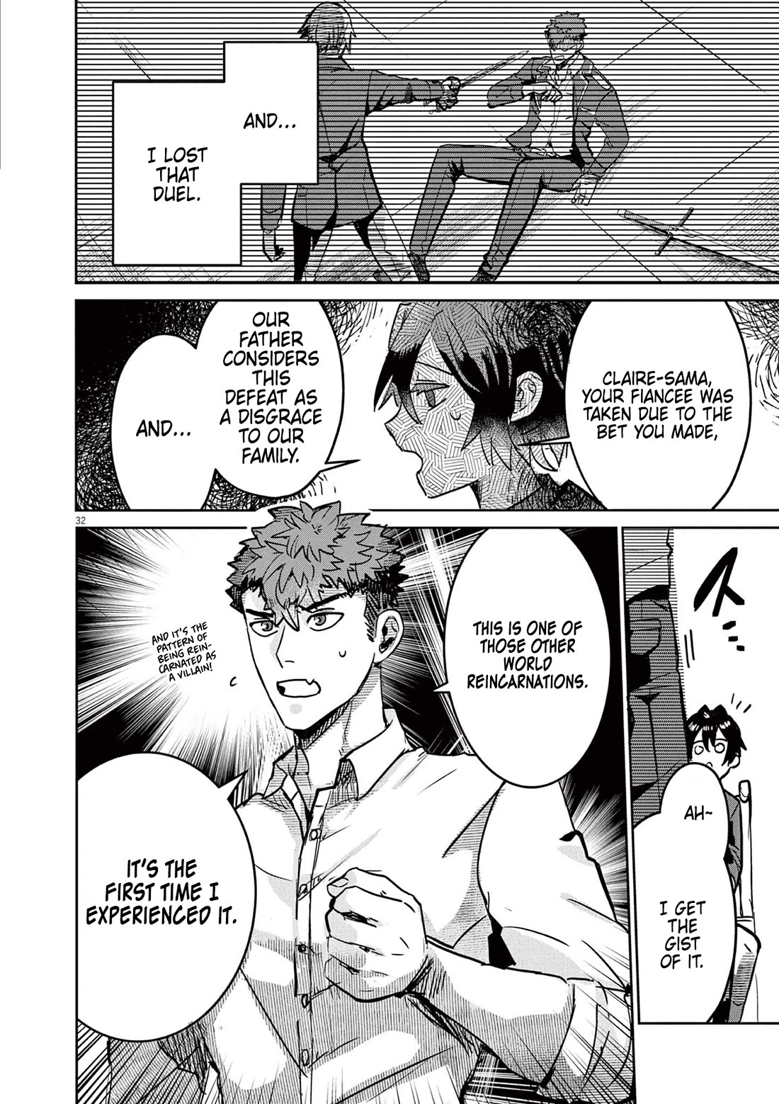 Regarding the Destruction of the Destruction Flag as a Result of a Nichiasa-Loving Otaku Being Reincarnated as a Villainous Student. chapter 1 page 31