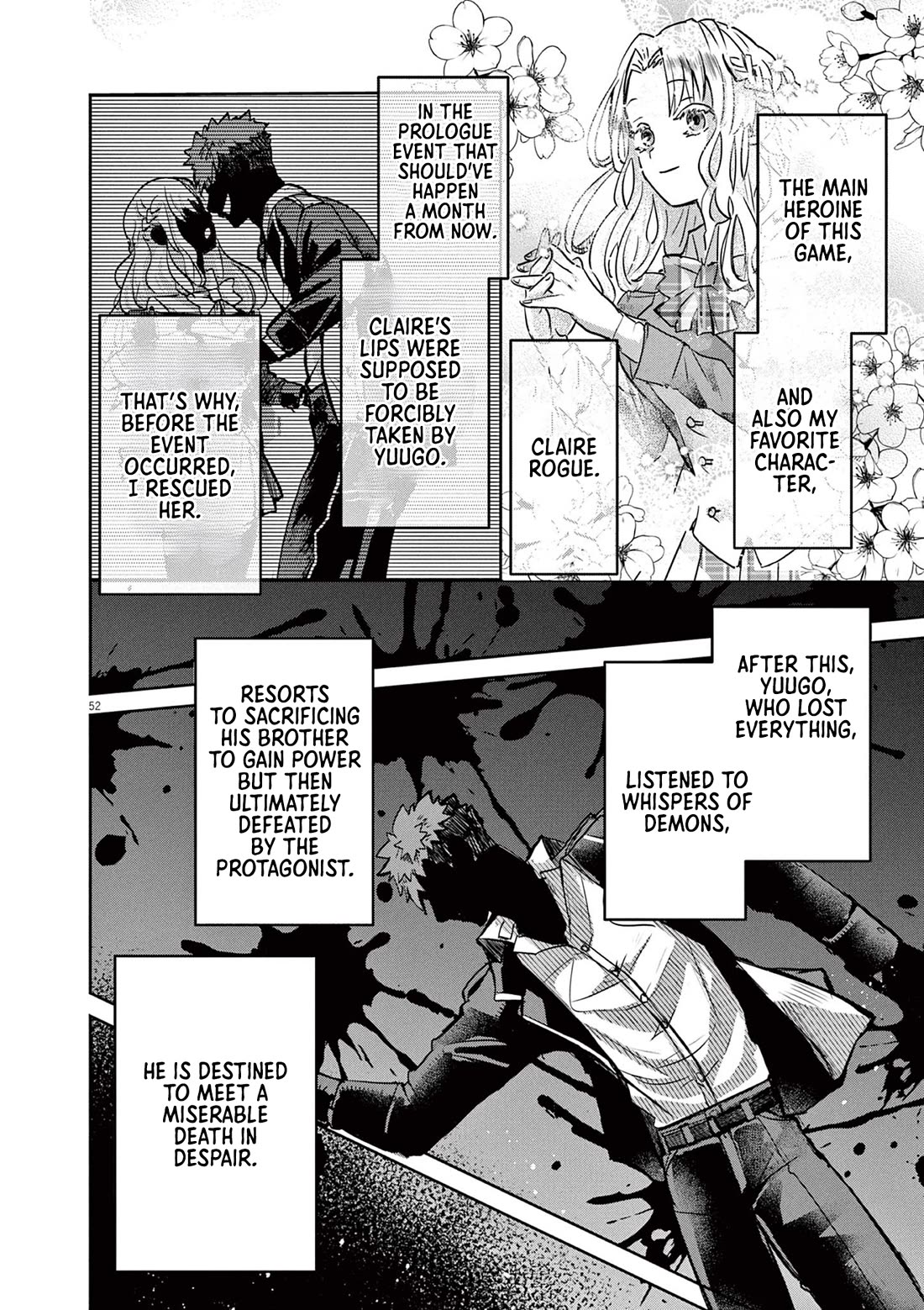 Regarding the Destruction of the Destruction Flag as a Result of a Nichiasa-Loving Otaku Being Reincarnated as a Villainous Student. chapter 1 page 51