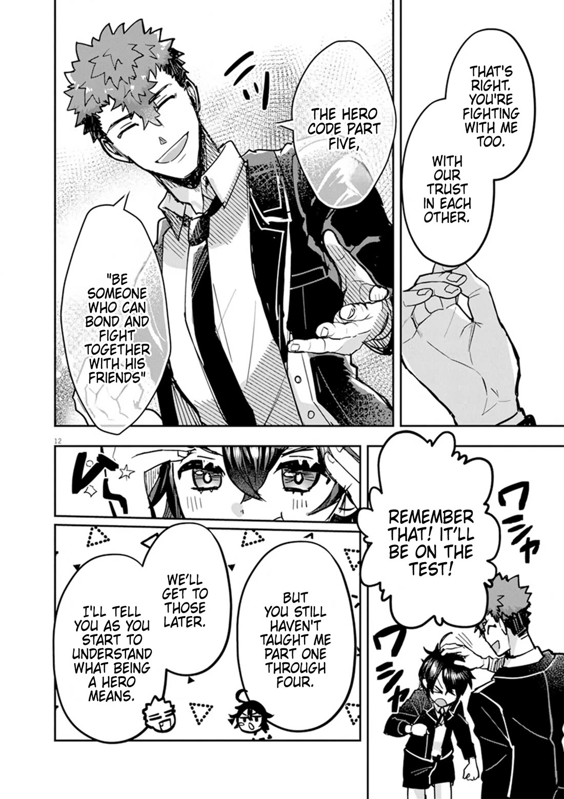 Regarding the Destruction of the Destruction Flag as a Result of a Nichiasa-Loving Otaku Being Reincarnated as a Villainous Student. chapter 10 page 12