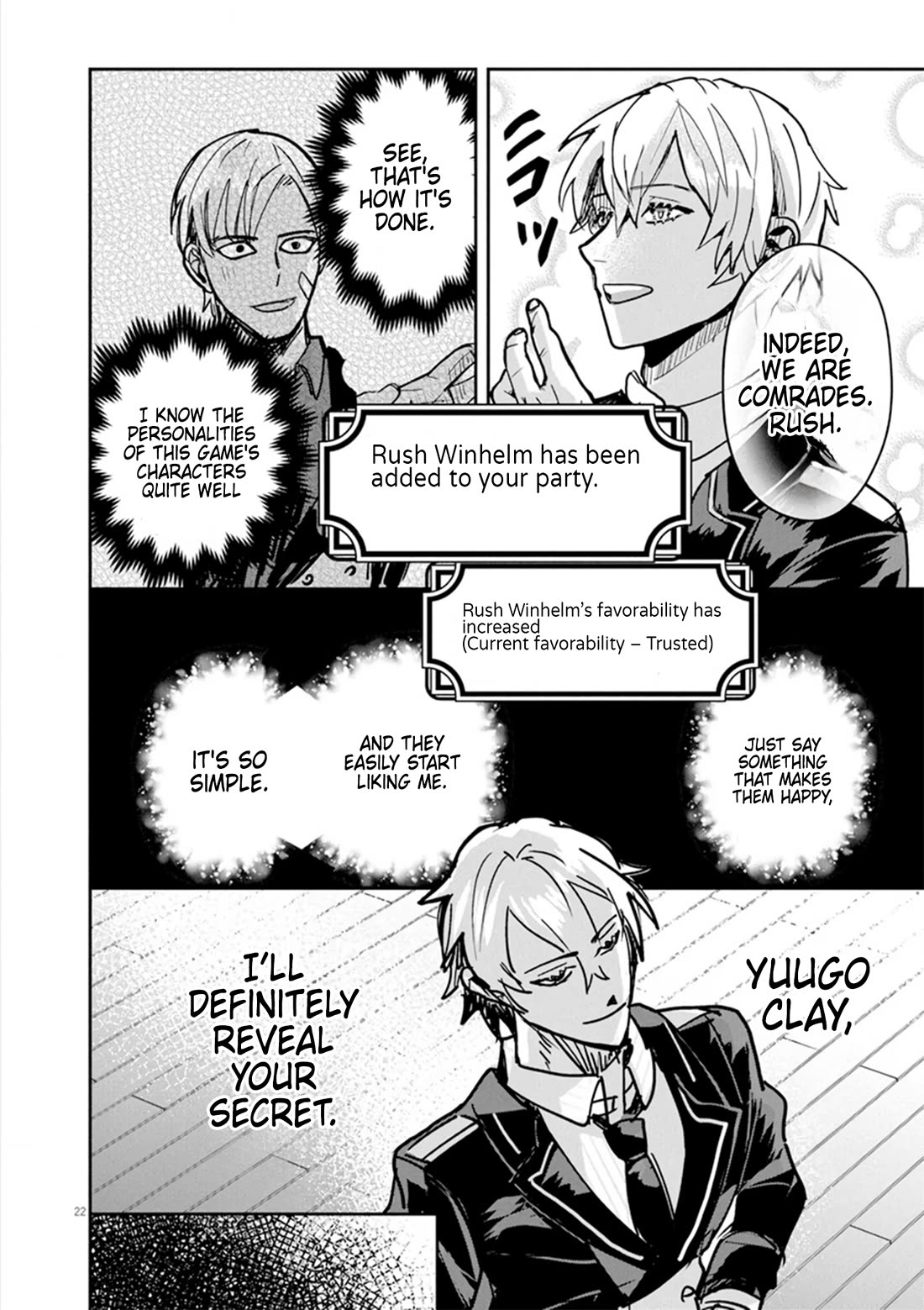 Regarding the Destruction of the Destruction Flag as a Result of a Nichiasa-Loving Otaku Being Reincarnated as a Villainous Student. chapter 10 page 22