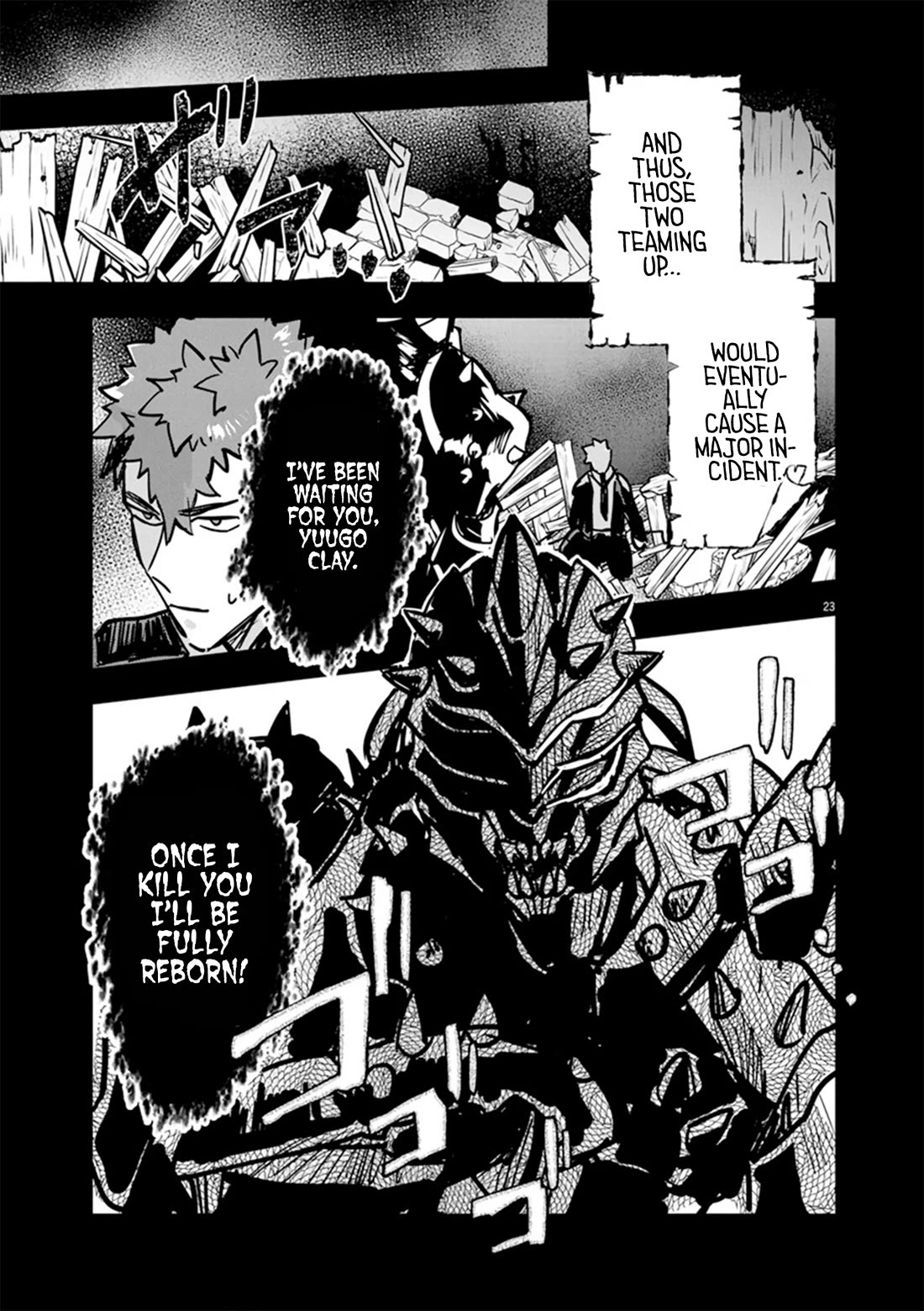 Regarding the Destruction of the Destruction Flag as a Result of a Nichiasa-Loving Otaku Being Reincarnated as a Villainous Student. chapter 10 page 23