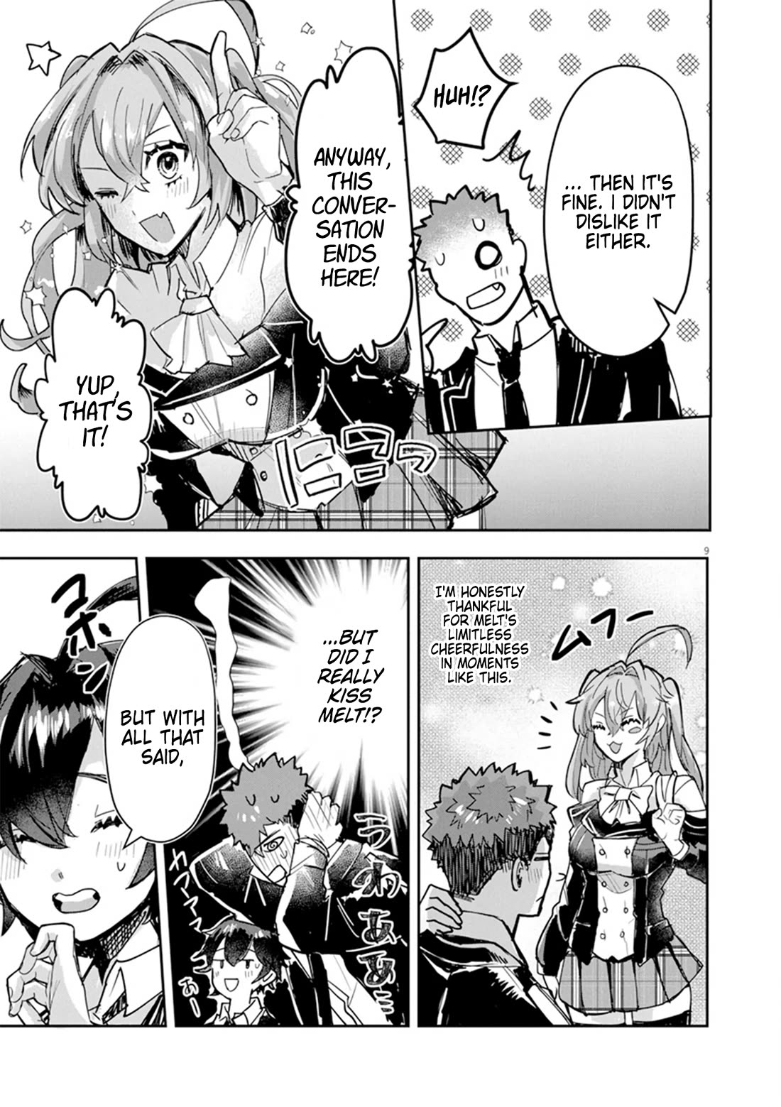 Regarding the Destruction of the Destruction Flag as a Result of a Nichiasa-Loving Otaku Being Reincarnated as a Villainous Student. chapter 10 page 9