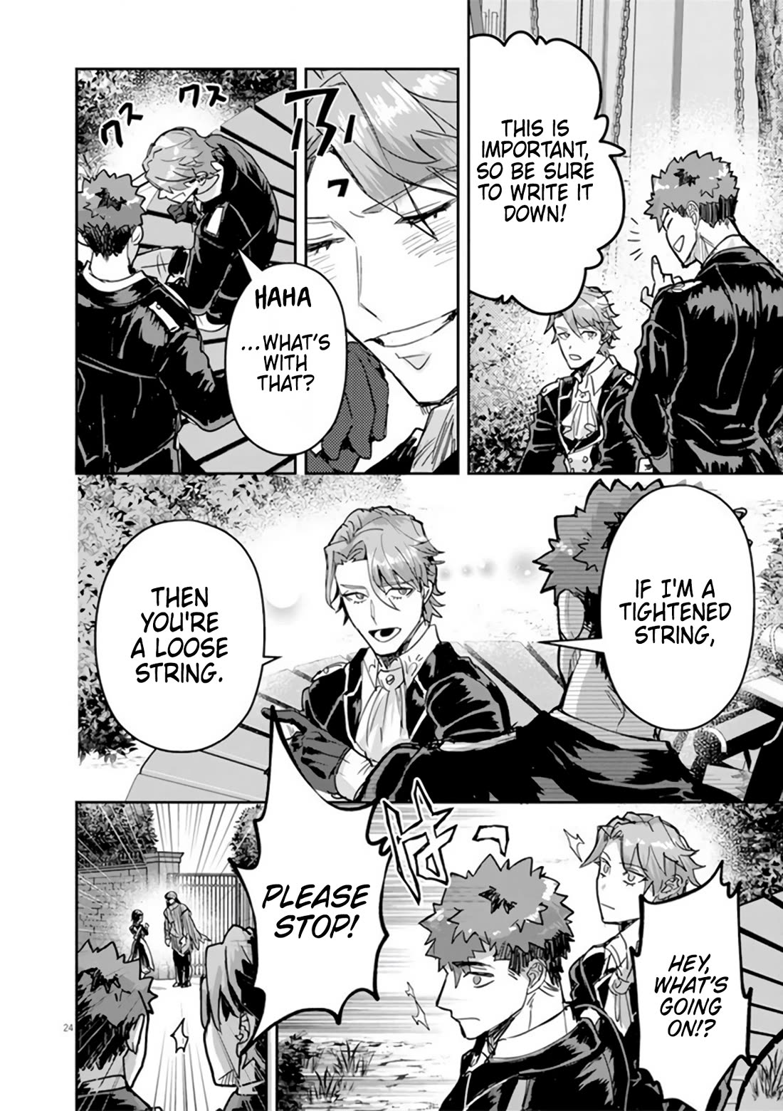 Regarding the Destruction of the Destruction Flag as a Result of a Nichiasa-Loving Otaku Being Reincarnated as a Villainous Student. chapter 11 page 24