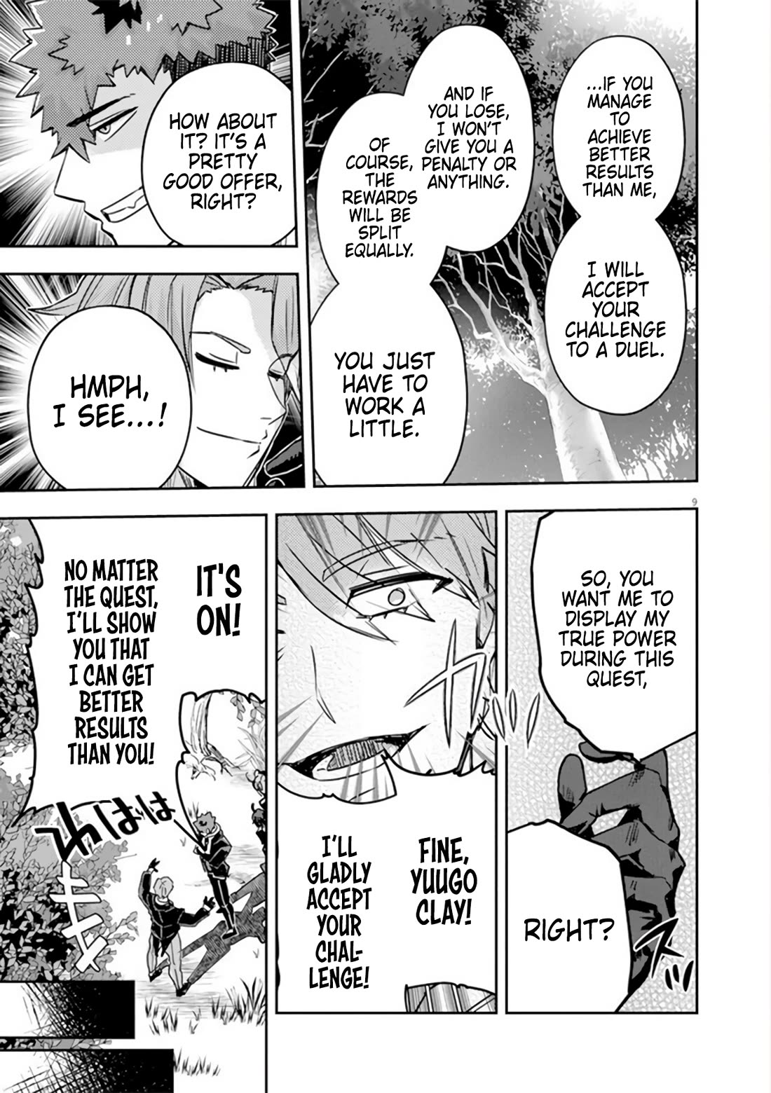 Regarding the Destruction of the Destruction Flag as a Result of a Nichiasa-Loving Otaku Being Reincarnated as a Villainous Student. chapter 11 page 9