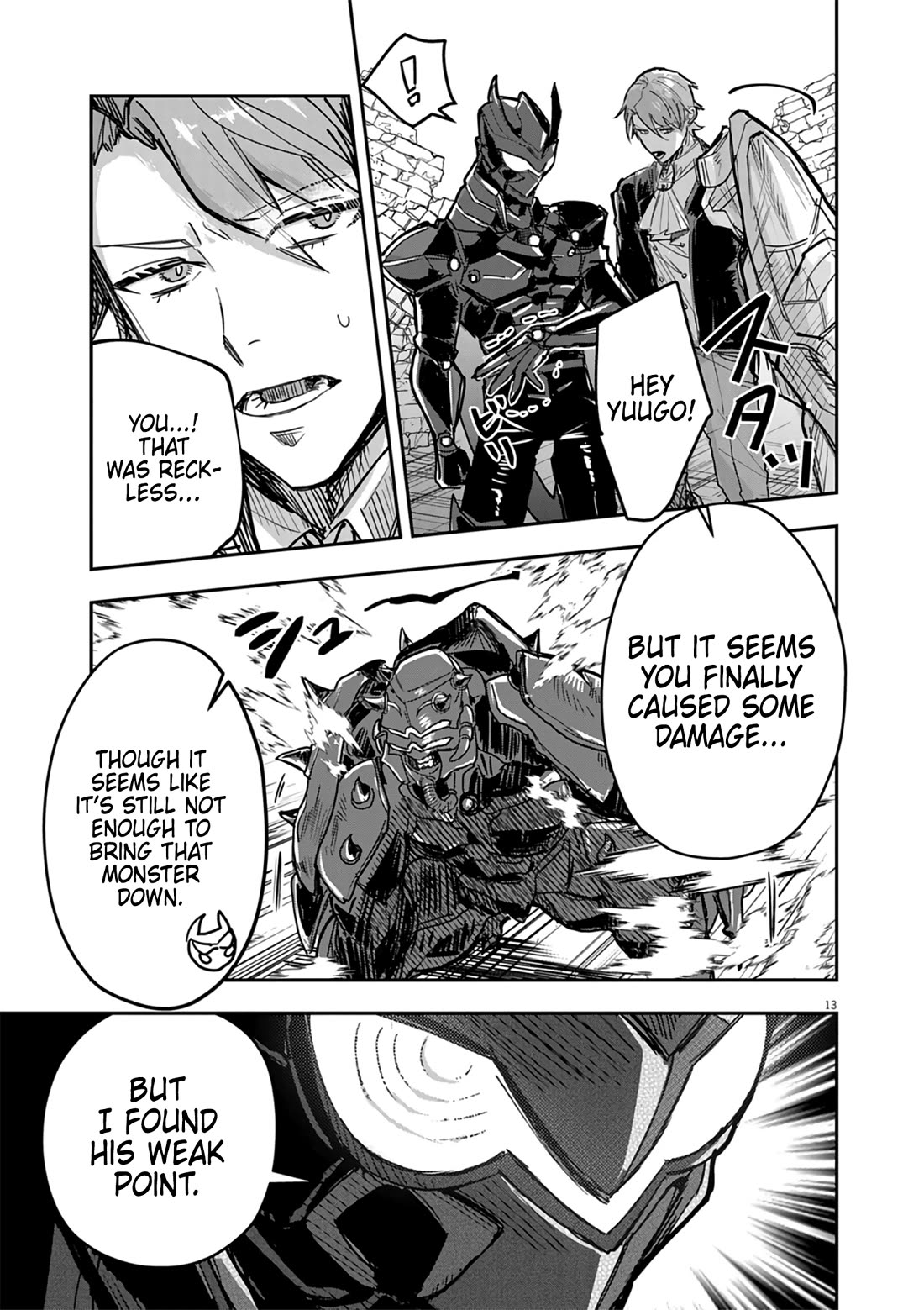 Regarding the Destruction of the Destruction Flag as a Result of a Nichiasa-Loving Otaku Being Reincarnated as a Villainous Student. chapter 12 page 13