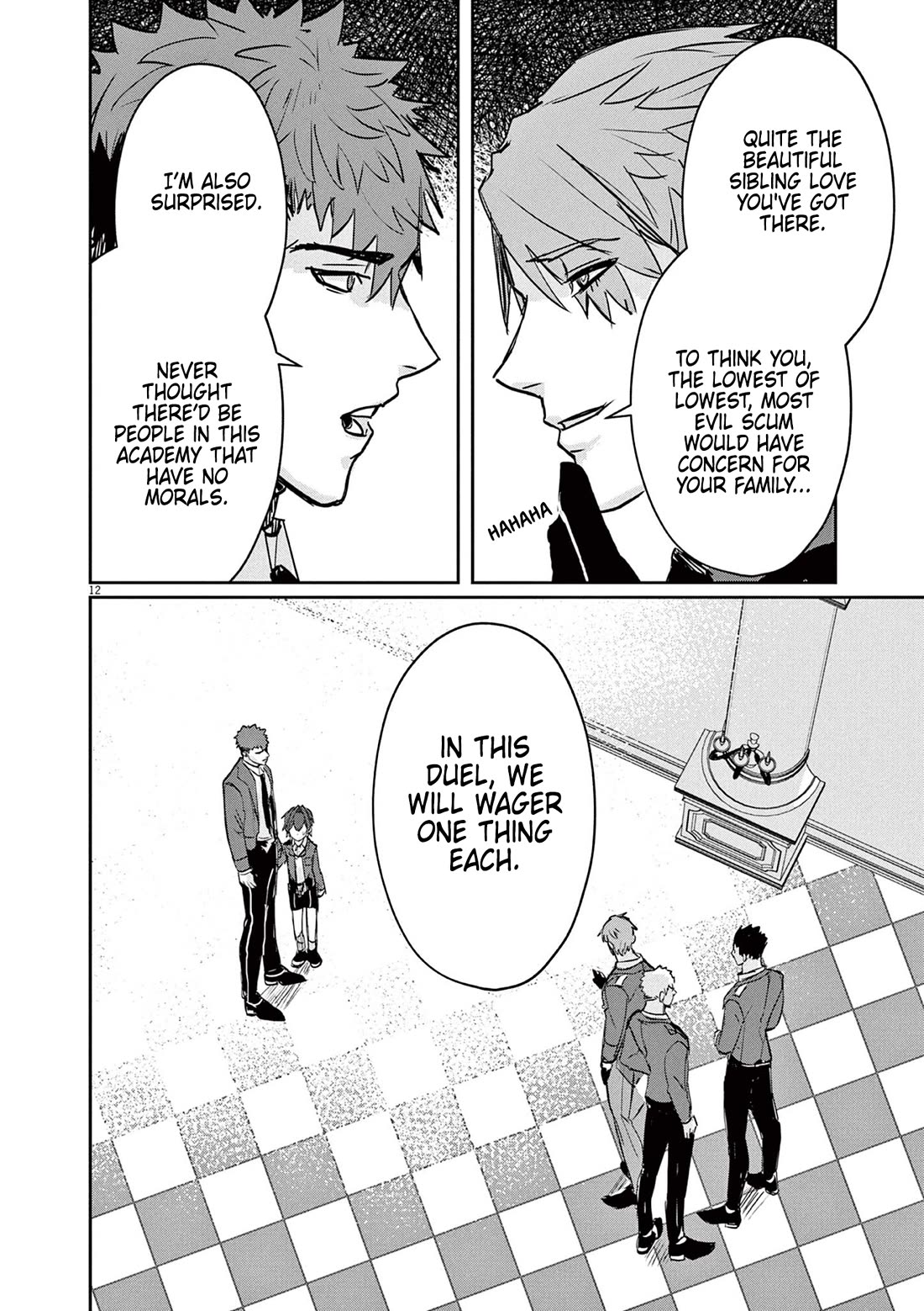 Regarding the Destruction of the Destruction Flag as a Result of a Nichiasa-Loving Otaku Being Reincarnated as a Villainous Student. chapter 2 page 13