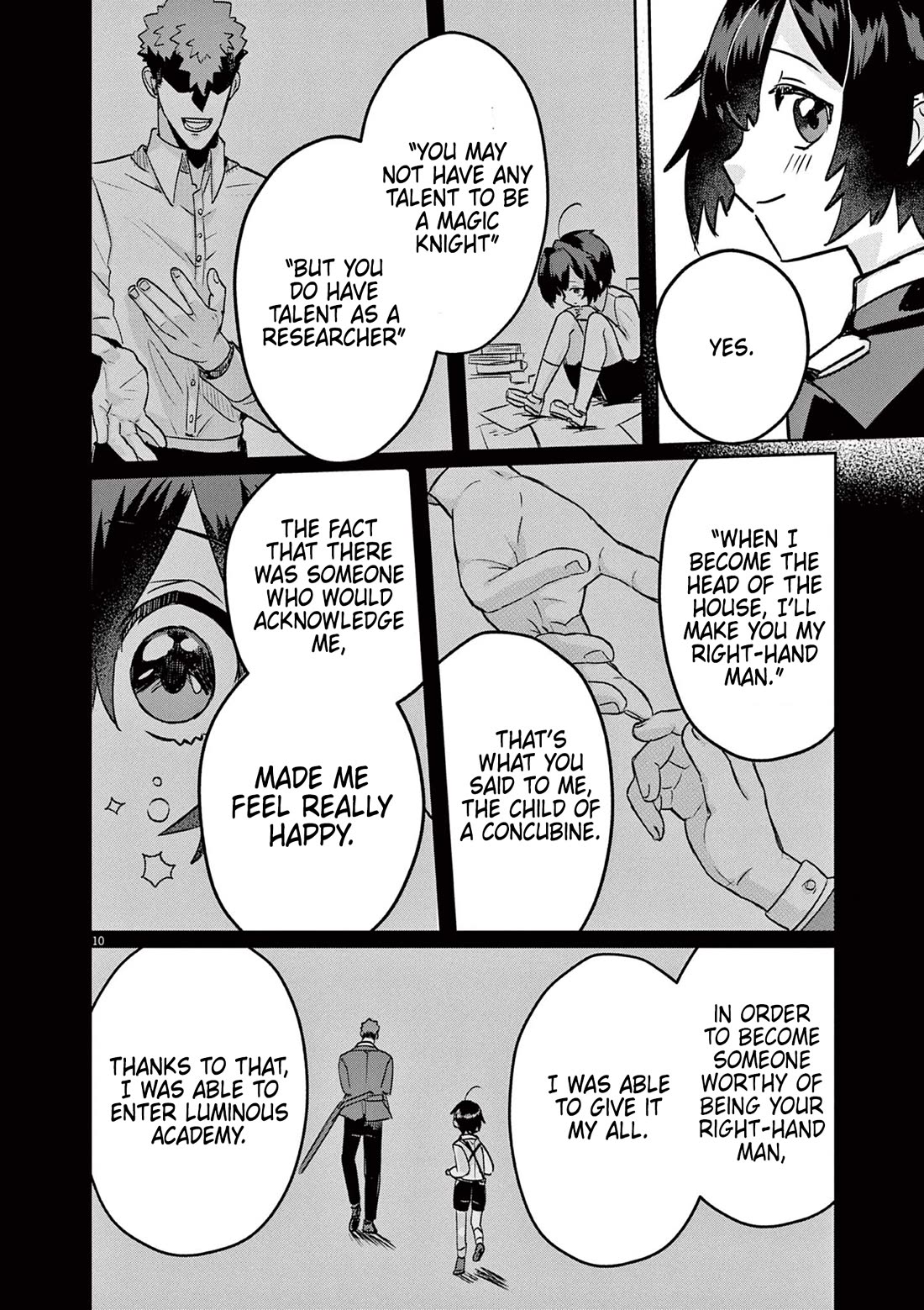 Regarding the Destruction of the Destruction Flag as a Result of a Nichiasa-Loving Otaku Being Reincarnated as a Villainous Student. chapter 3 page 10