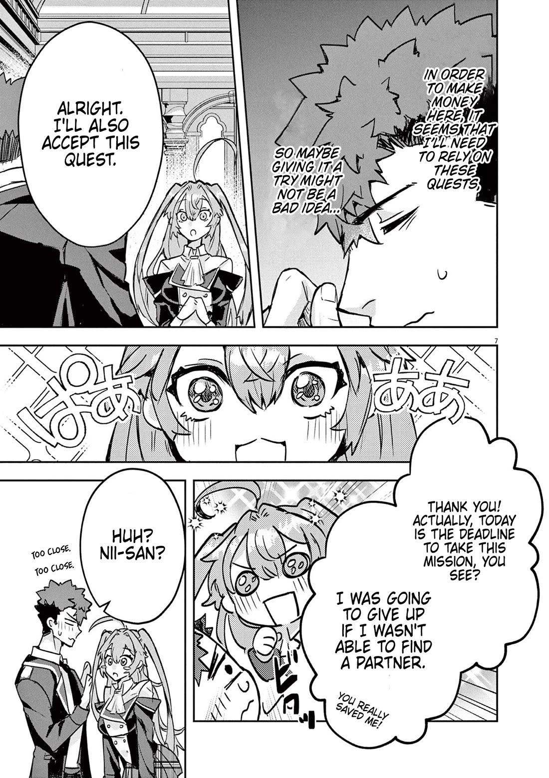 Regarding the Destruction of the Destruction Flag as a Result of a Nichiasa-Loving Otaku Being Reincarnated as a Villainous Student. chapter 4 page 7