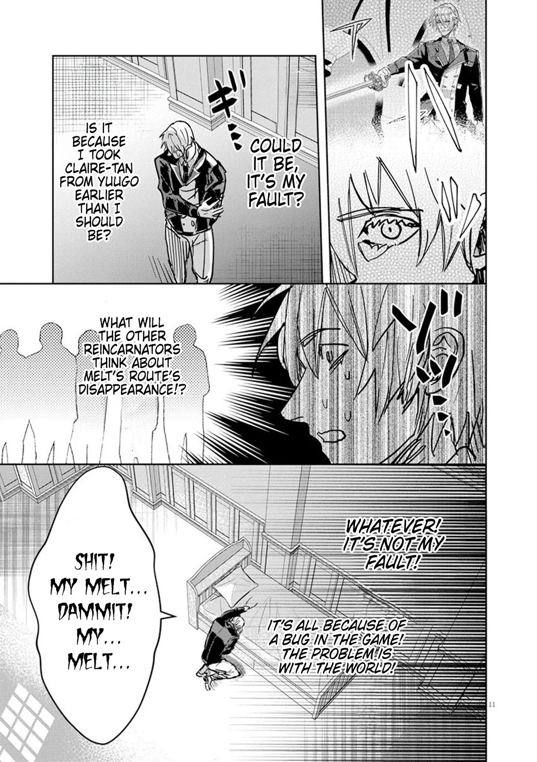 Regarding the Destruction of the Destruction Flag as a Result of a Nichiasa-Loving Otaku Being Reincarnated as a Villainous Student. chapter 7 page 11