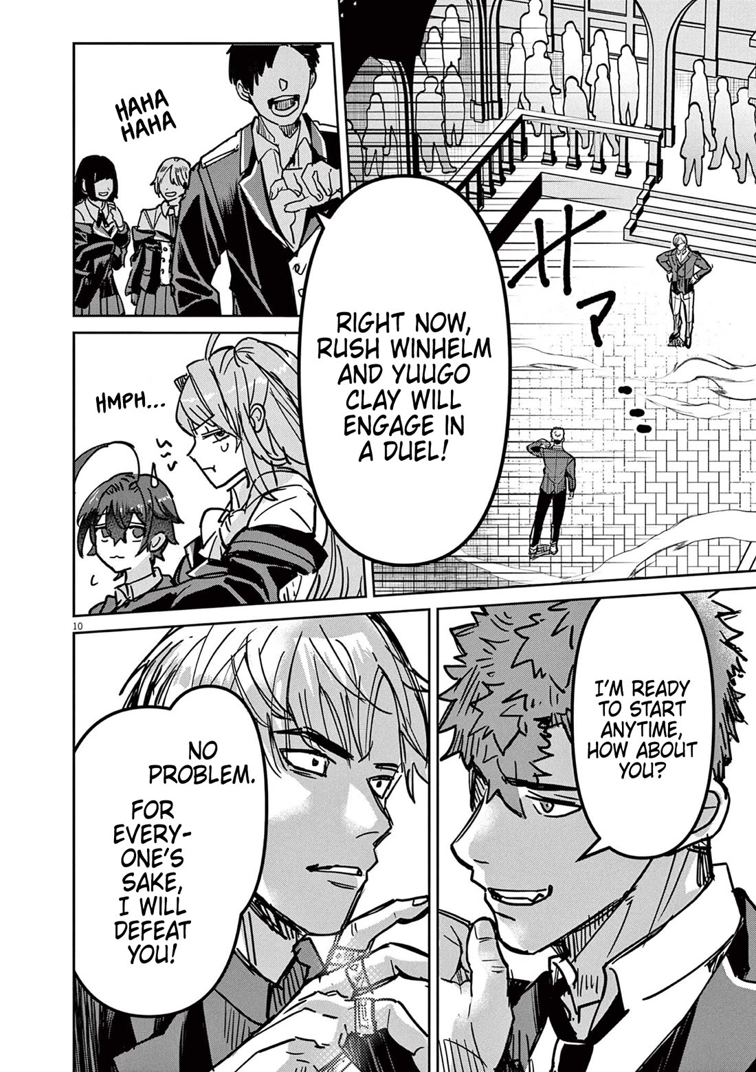 Regarding the Destruction of the Destruction Flag as a Result of a Nichiasa-Loving Otaku Being Reincarnated as a Villainous Student. chapter 8 page 10