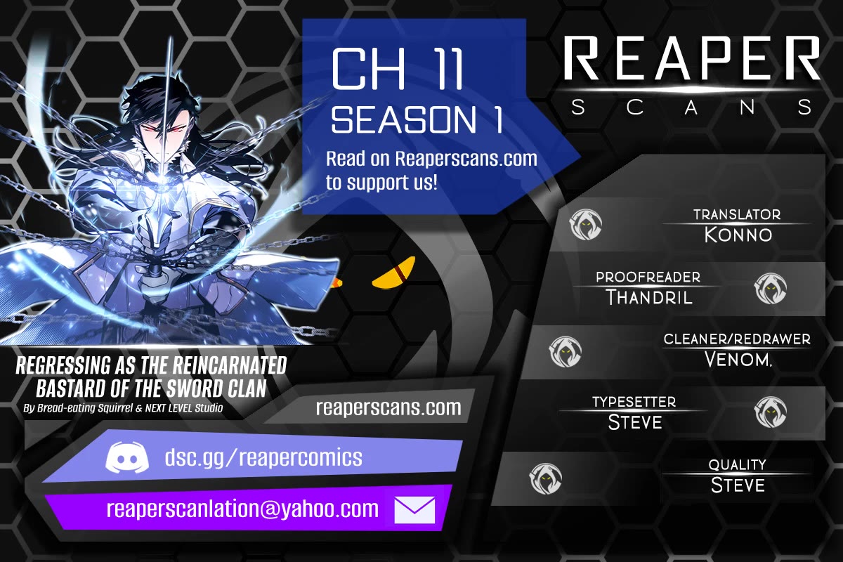 Regressing As The Reincarnated Bastard Of The Sword Clan chapter 11 page 1