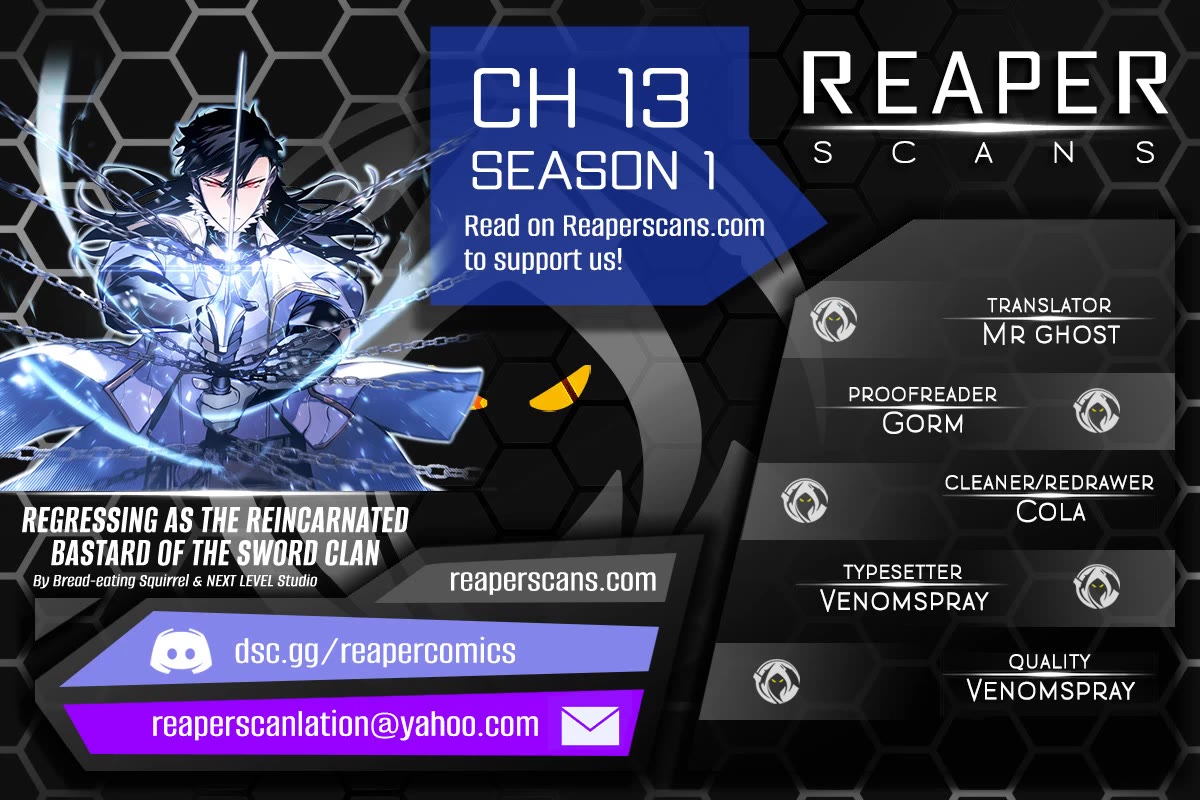 Regressing As The Reincarnated Bastard Of The Sword Clan chapter 13 page 1