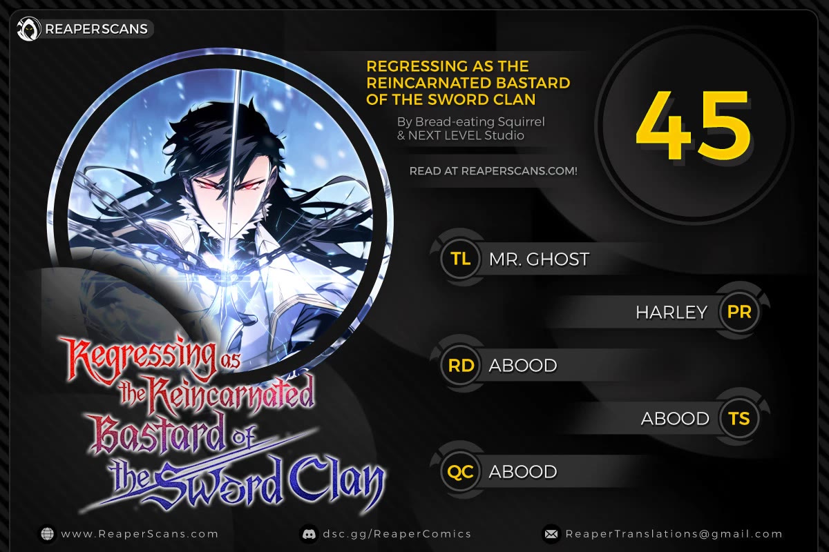 Regressing As The Reincarnated Bastard Of The Sword Clan chapter 45 page 1