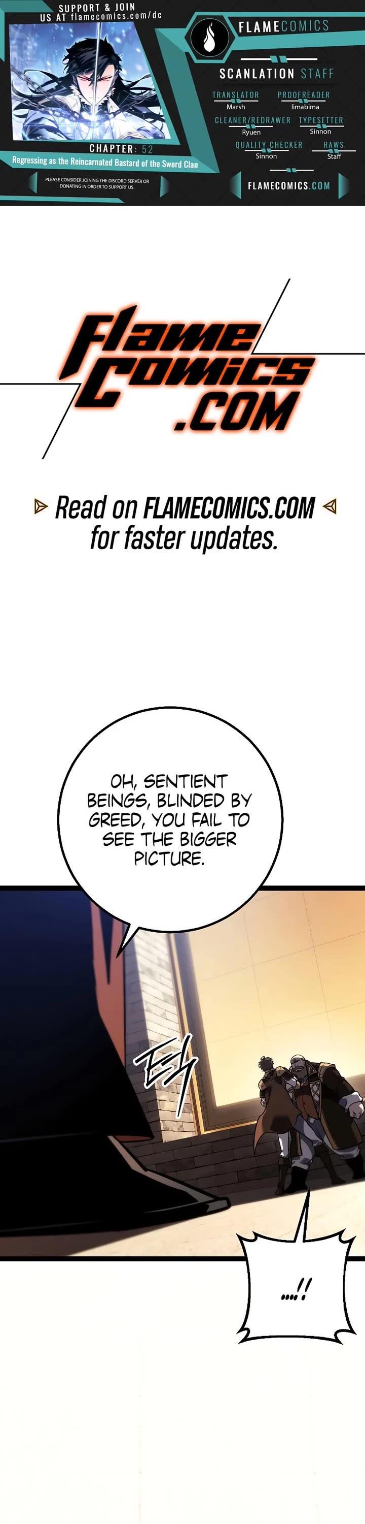 Regressing As The Reincarnated Bastard Of The Sword Clan chapter 52 page 1