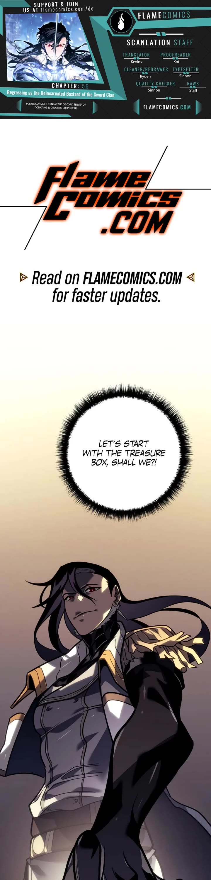 Regressing As The Reincarnated Bastard Of The Sword Clan chapter 56 page 1