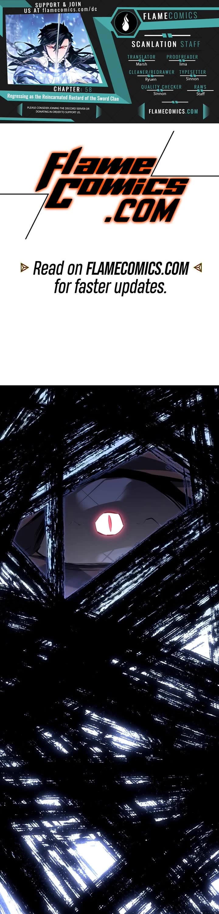 Regressing As The Reincarnated Bastard Of The Sword Clan chapter 58 page 1