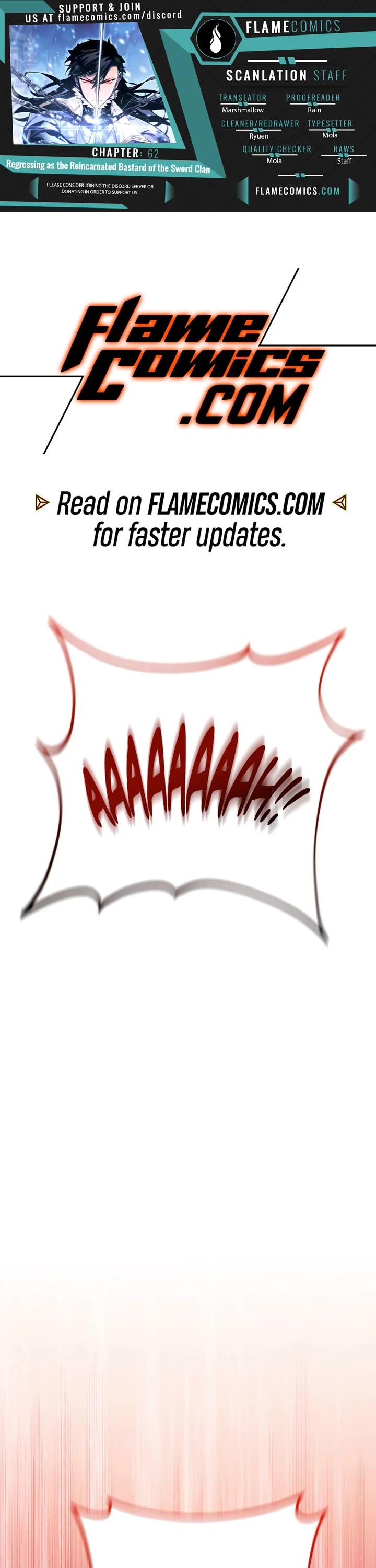 Regressing As The Reincarnated Bastard Of The Sword Clan chapter 62 page 1