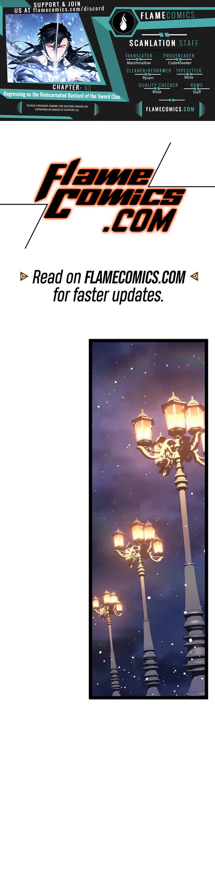 Regressing As The Reincarnated Bastard Of The Sword Clan chapter 63 page 1