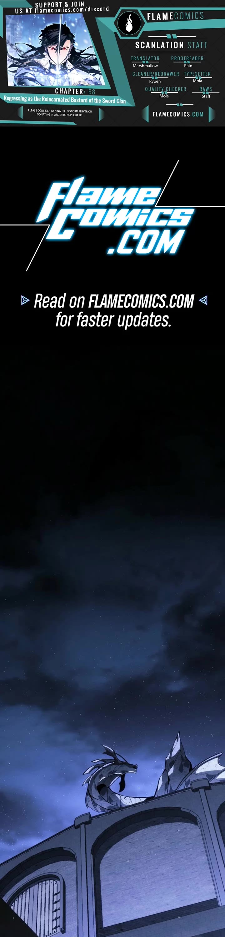 Regressing As The Reincarnated Bastard Of The Sword Clan chapter 68 page 1