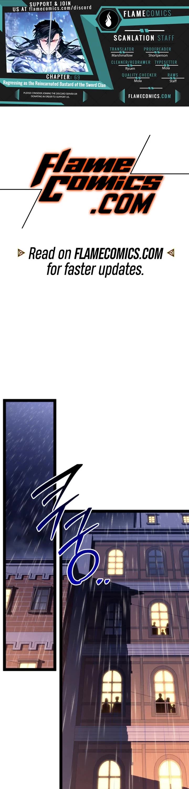 Regressing As The Reincarnated Bastard Of The Sword Clan chapter 69 page 1