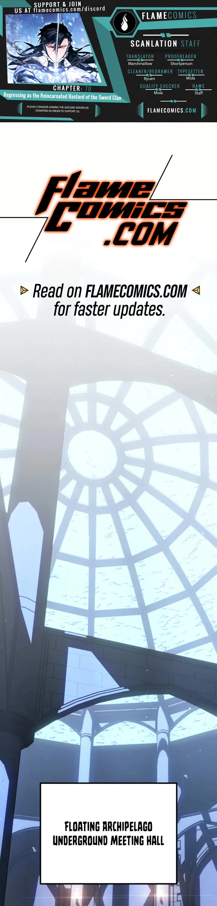 Regressing As The Reincarnated Bastard Of The Sword Clan chapter 70 page 1