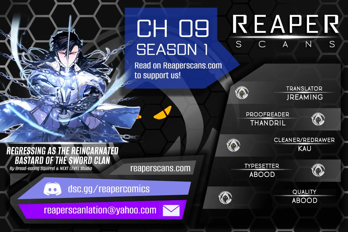 Regressing As The Reincarnated Bastard Of The Sword Clan chapter 9 page 1