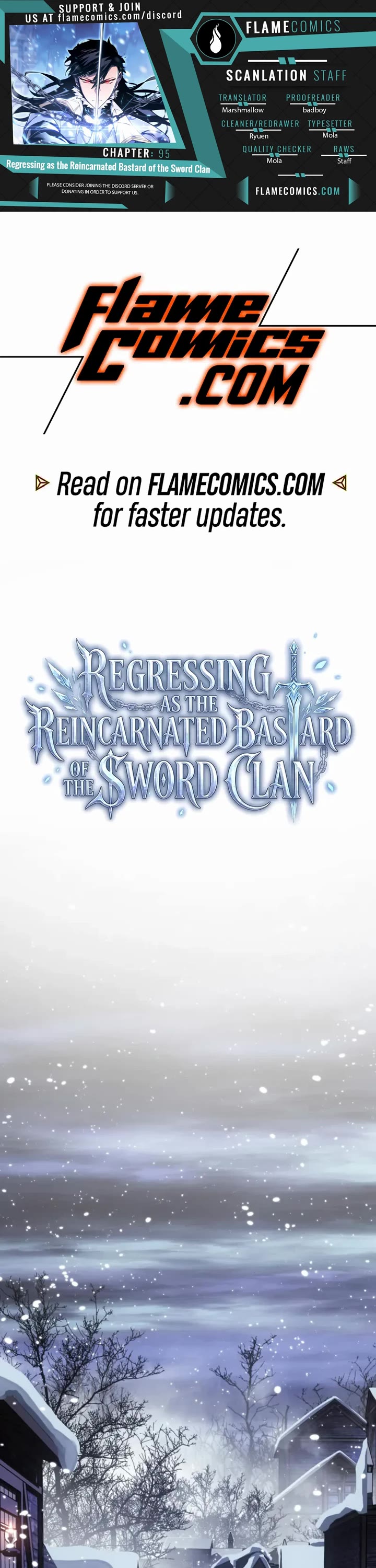 Regressing As The Reincarnated Bastard Of The Sword Clan chapter 95 page 1