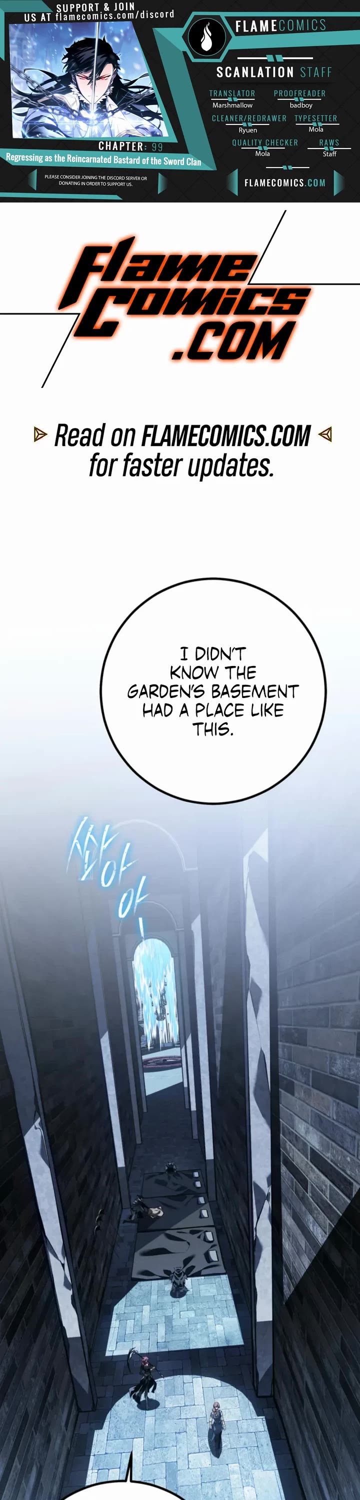 Regressing As The Reincarnated Bastard Of The Sword Clan chapter 99 page 1