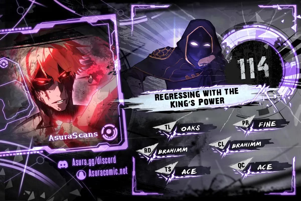 Regressing With the King's Power chapter 114 page 1