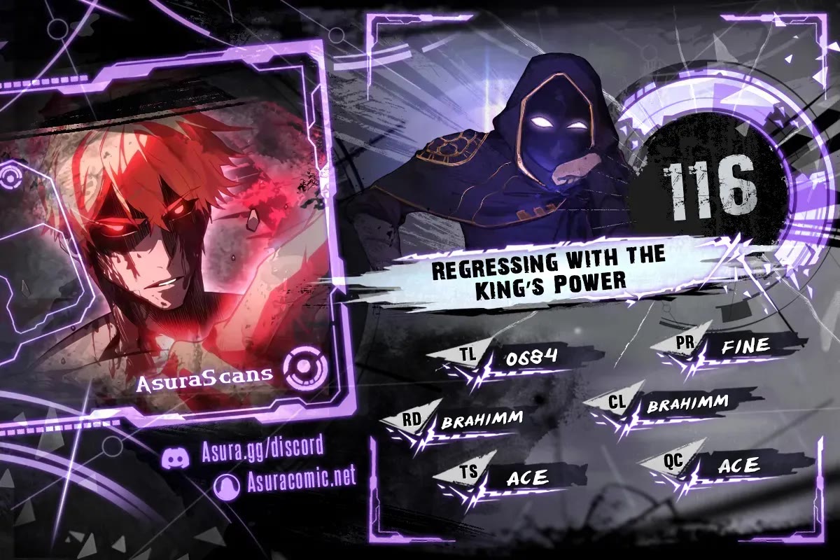 Regressing With the King's Power chapter 116 page 1