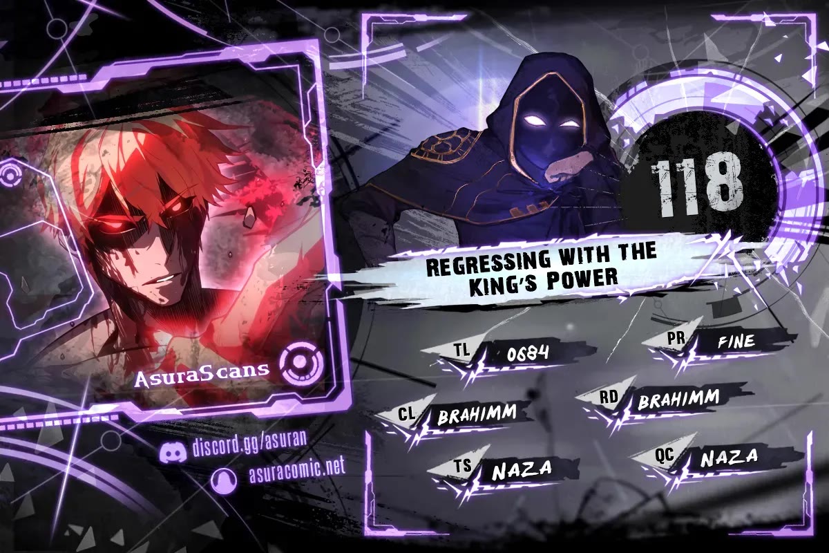 Regressing With the King's Power chapter 118 page 1