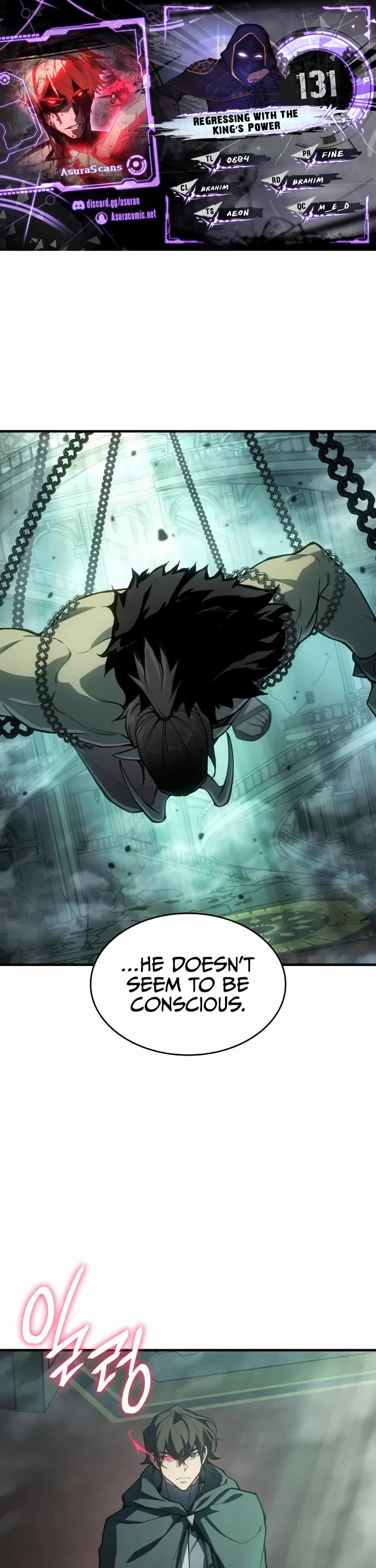 Regressing With the King's Power chapter 131 page 1