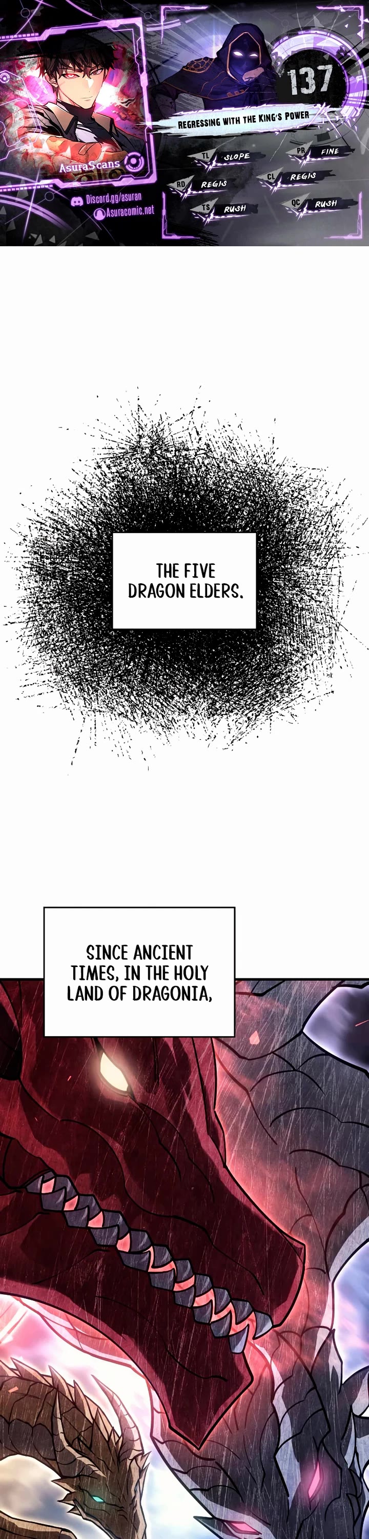 Regressing With the King's Power chapter 137 page 1