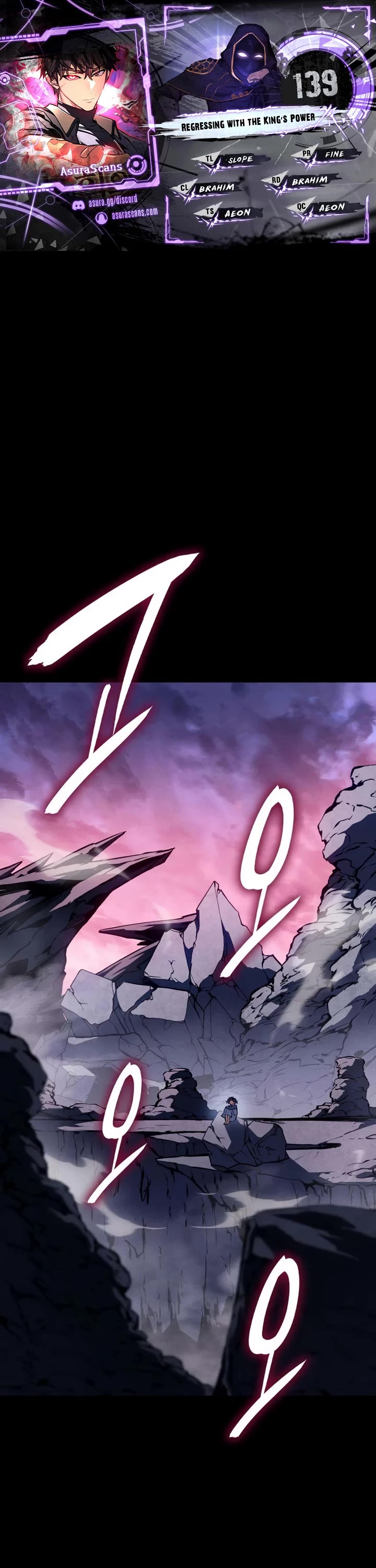 Regressing With the King's Power chapter 139 page 1