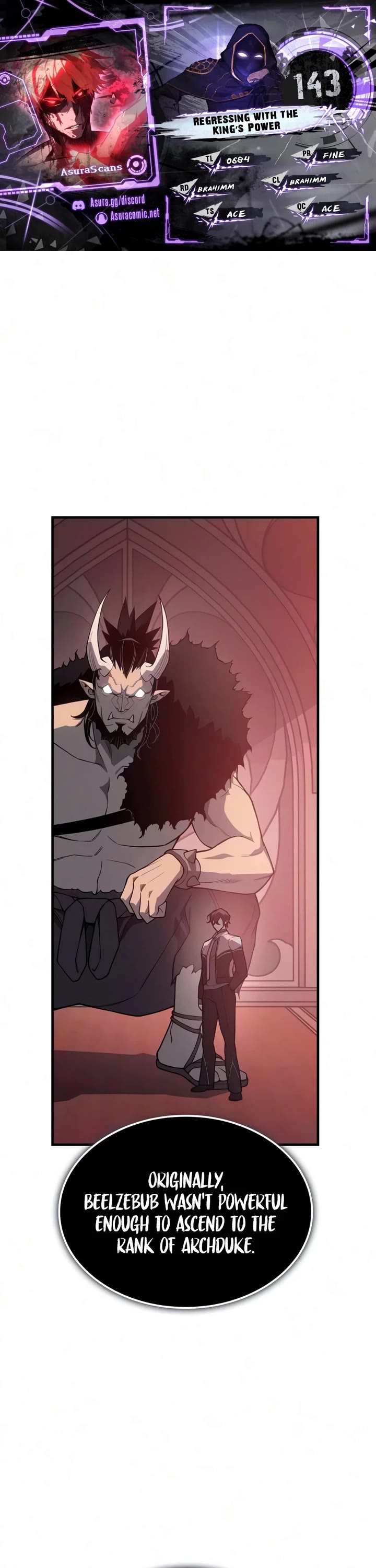Regressing With the King's Power chapter 143 page 1