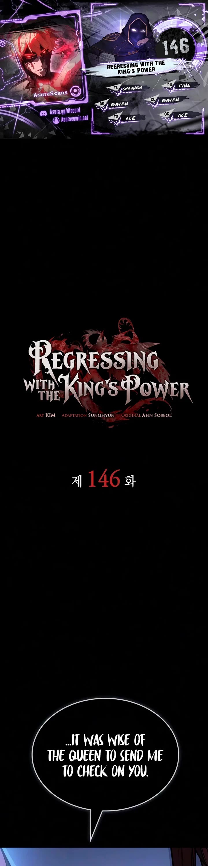 Regressing With the King's Power chapter 146 page 1