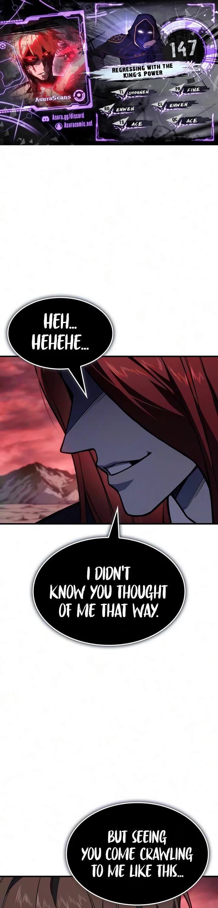 Regressing With the King's Power chapter 147 page 1