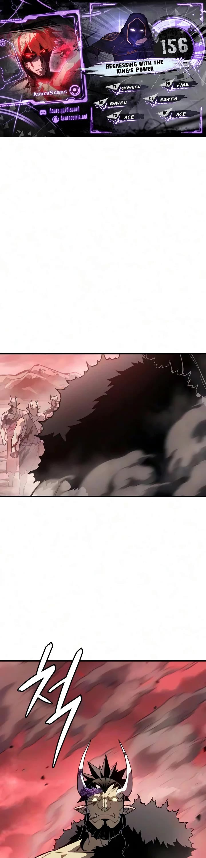 Regressing With the King's Power chapter 156 page 1