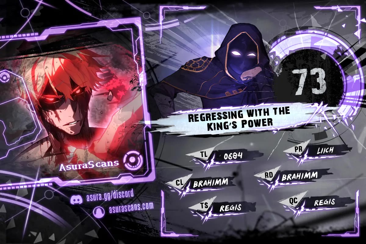 Regressing With the King's Power chapter 73 page 1