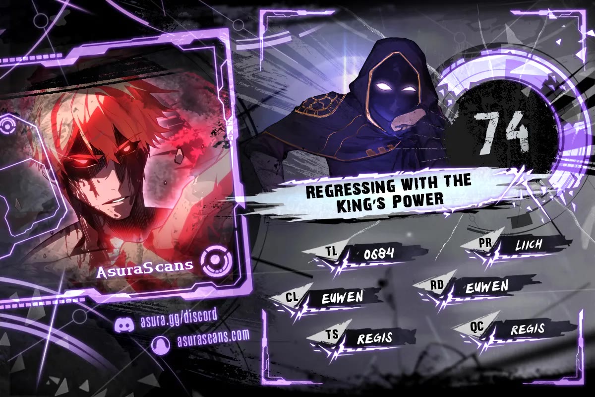 Regressing With the King's Power chapter 74 page 1