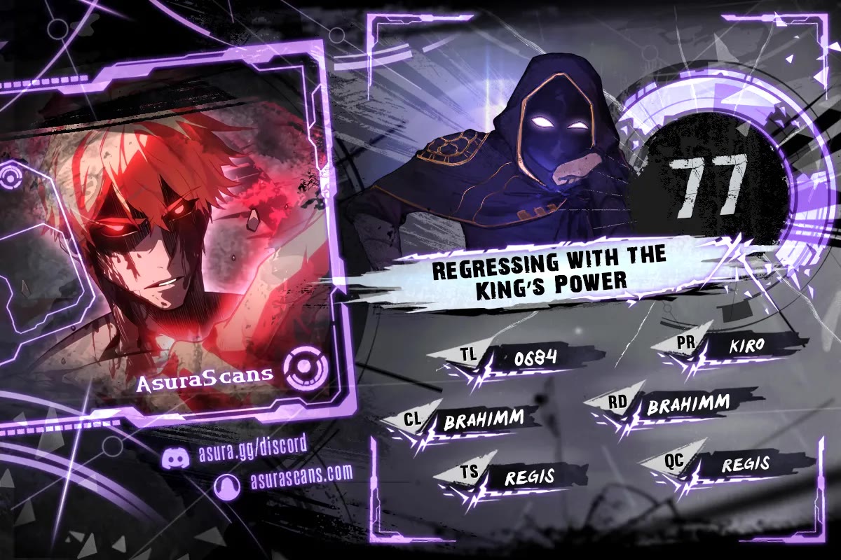 Regressing With the King's Power chapter 77 page 1