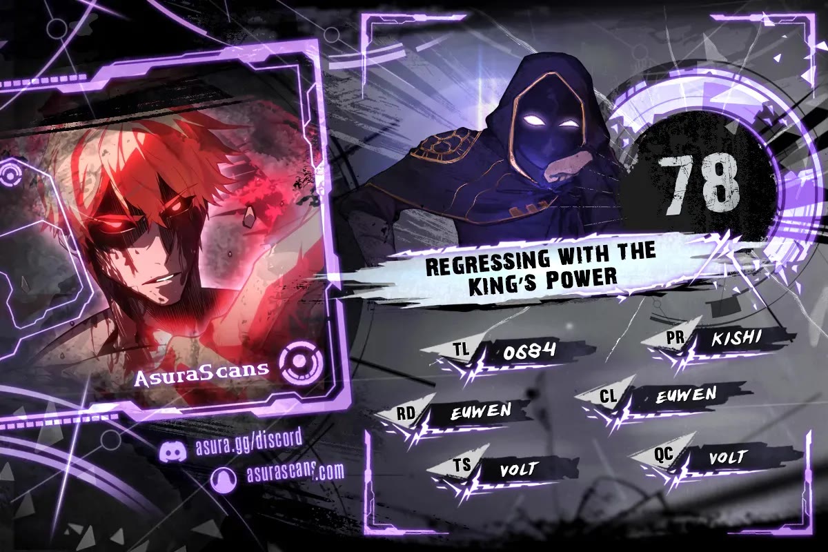 Regressing With the King's Power chapter 78 page 1