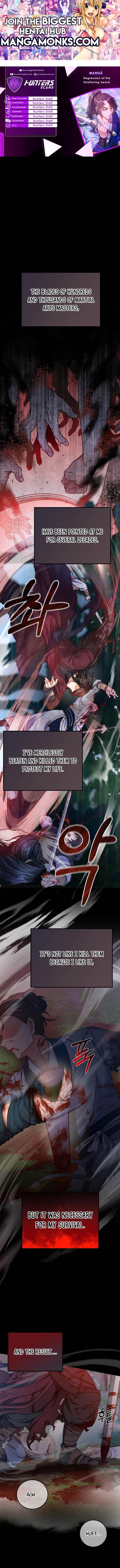 Regression of the Shattering Sword chapter 1 page 1