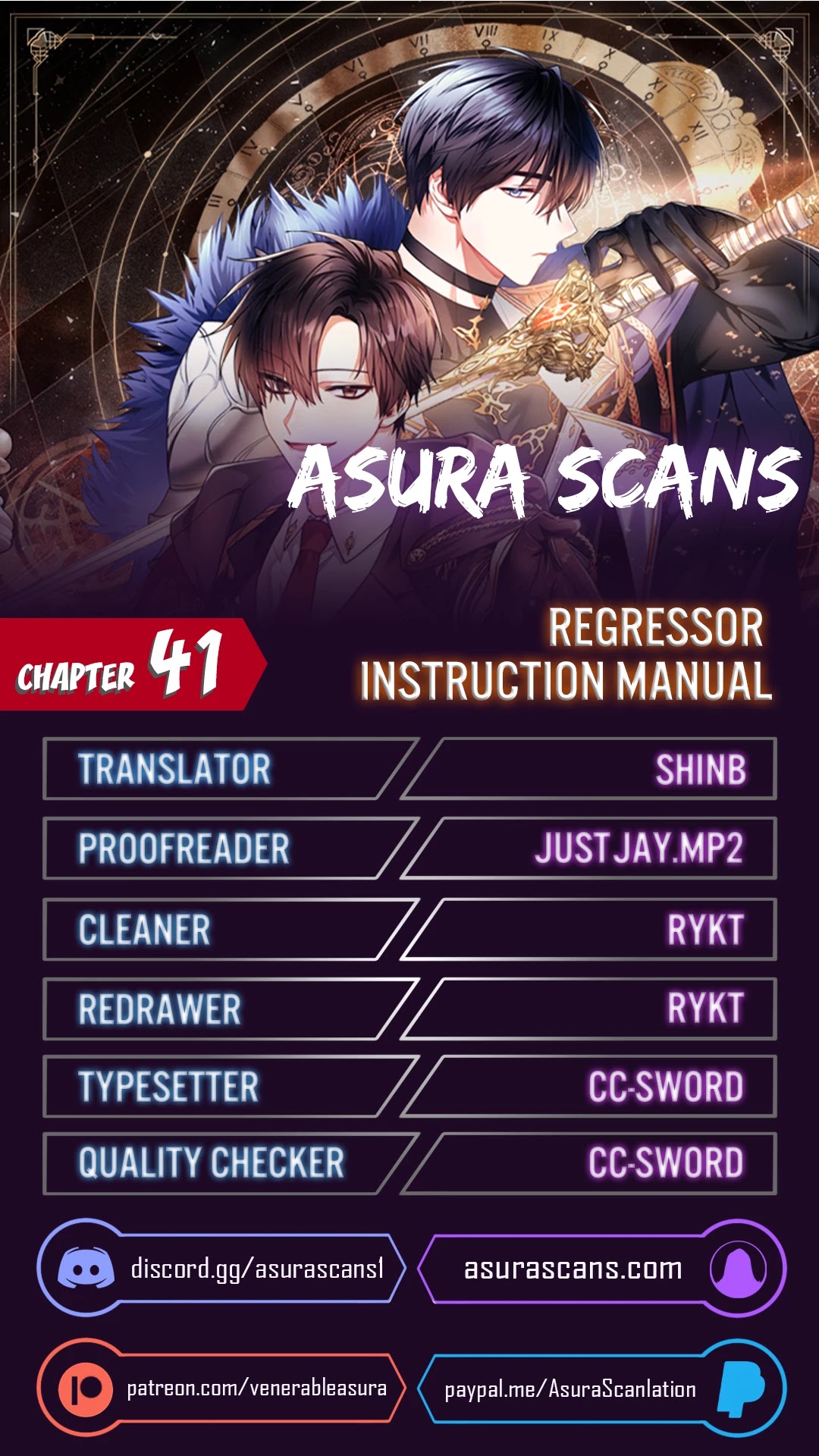 Regressor Instruction Manual chapter 41 page 1