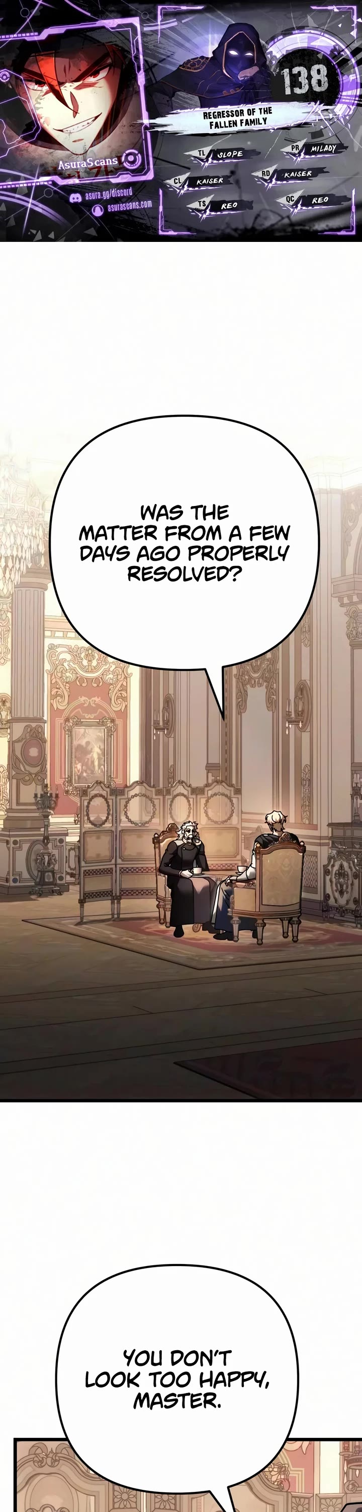 Regressor of the Fallen Family chapter 138 page 1