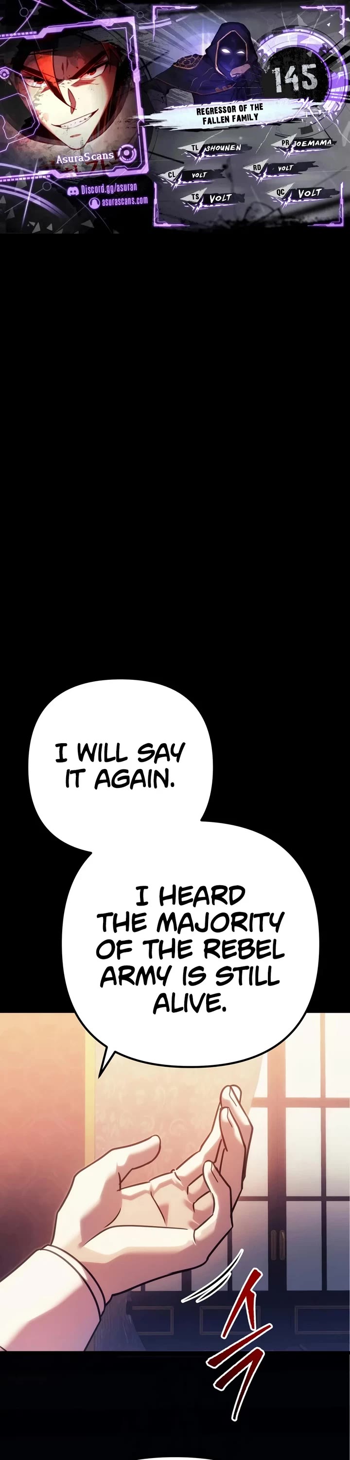 Regressor of the Fallen Family chapter 145 page 1