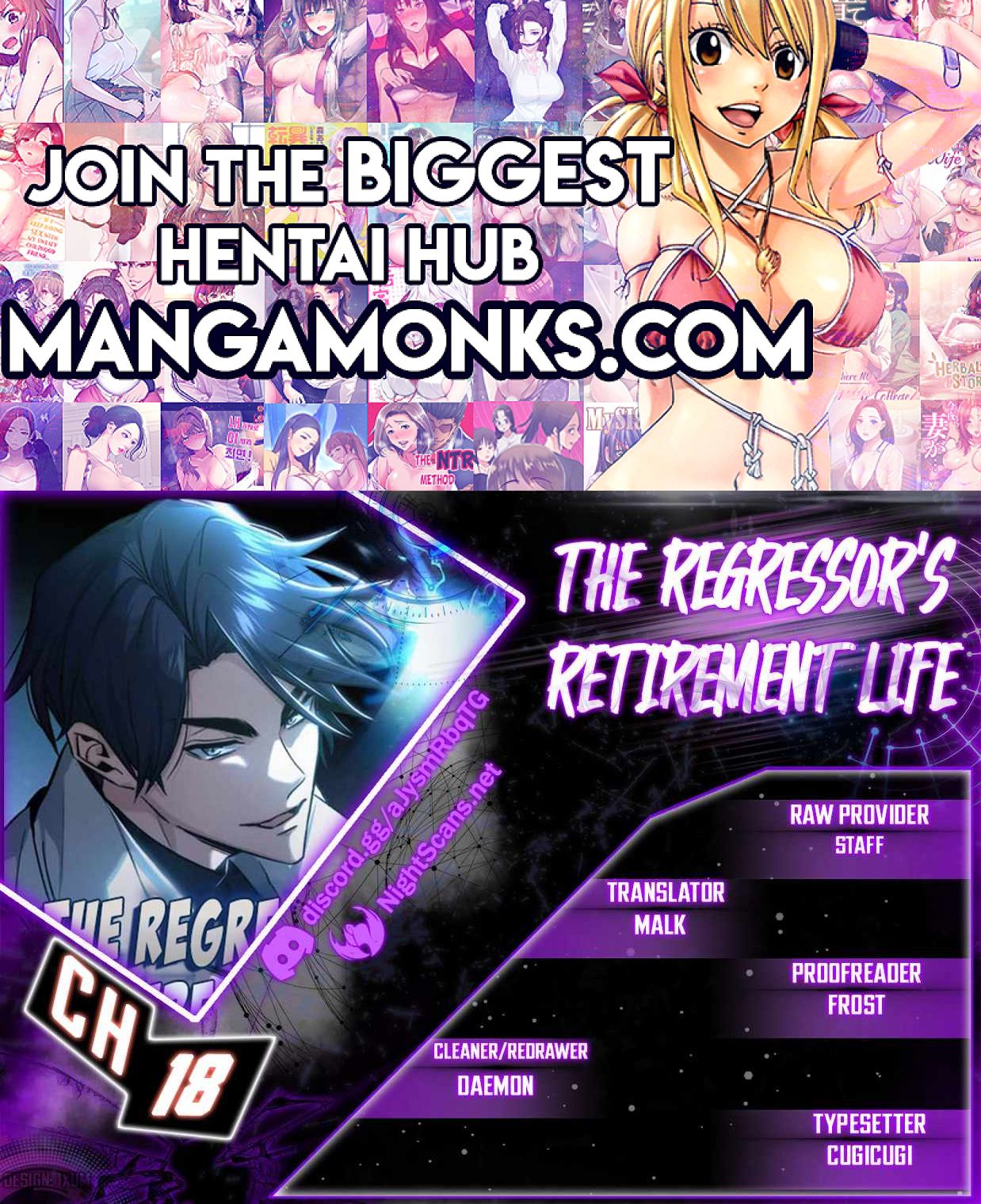 Regressor’s Life After Retirement chapter 18 page 1